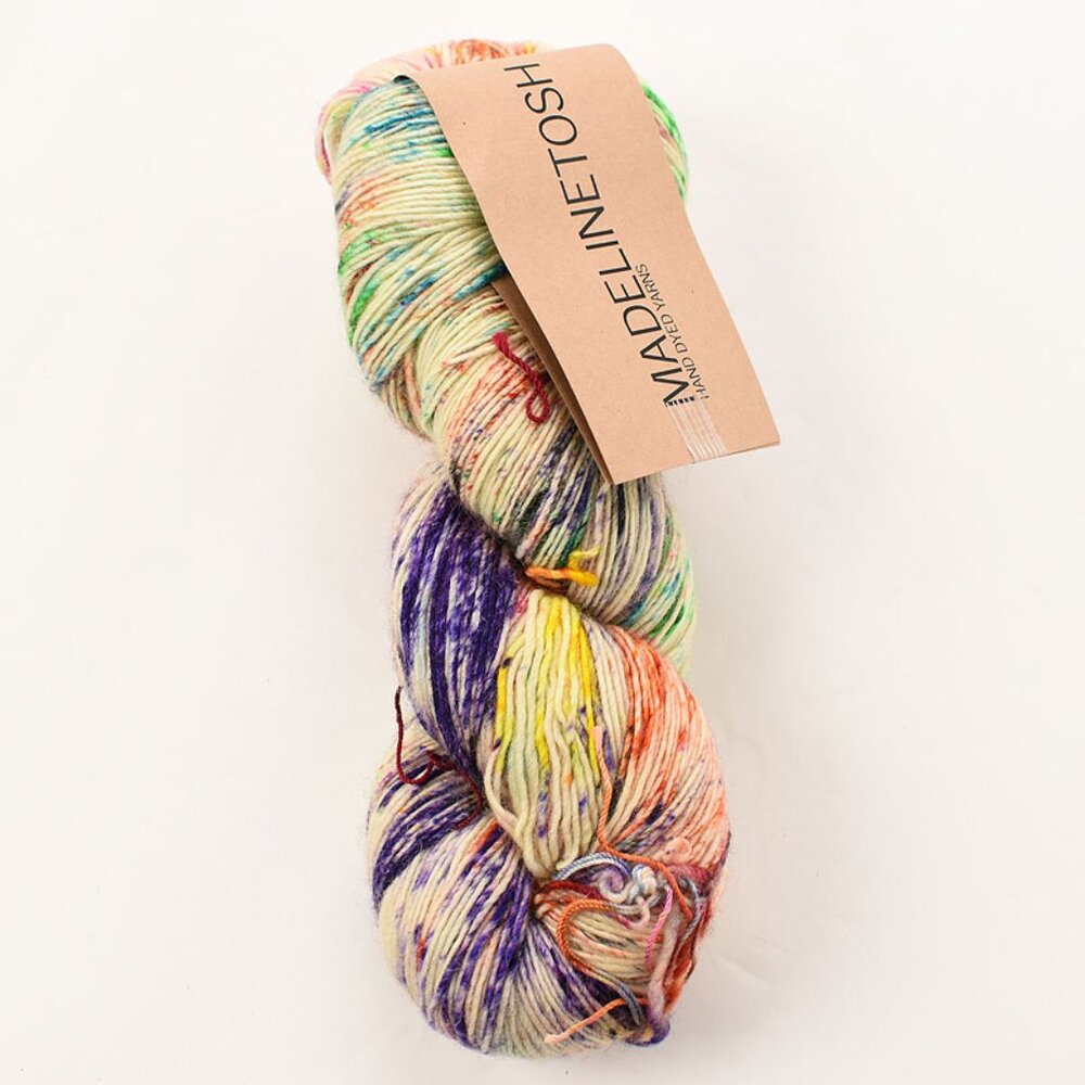 MadelineTosh BFL Light FIngering Yarn 100% Leicester Wool 420 Yards Color Prism